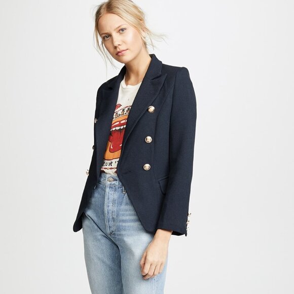 Lioness Palermo Blazer, Navy, XXS, NWT - Picture 5 of 10